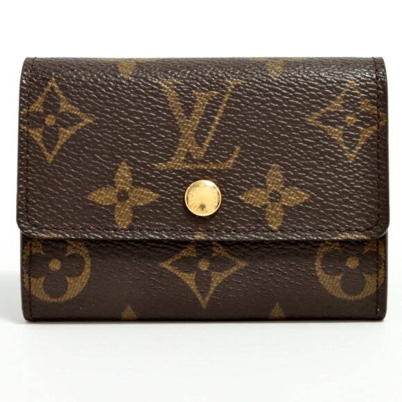 Louis Vuitton Monogram Porte-Monnaie Plat Coin Purse / Wallet - Picture 1 of 7